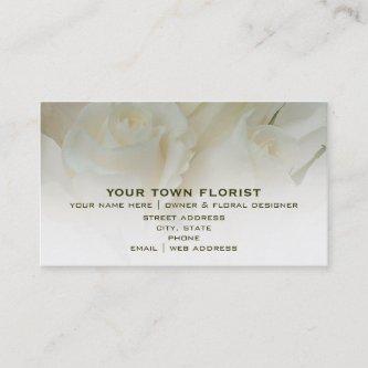 Florist  - White Roses