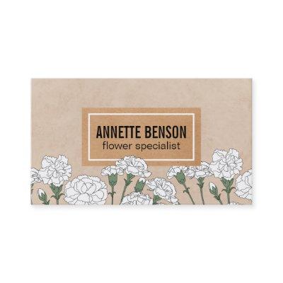 Florist | Carnations (white)