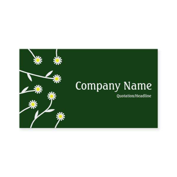 Flower Arrangement - Dark Green 003300