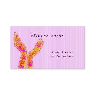 flower hands