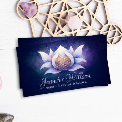 Flower of life in lotus flower - Cosmic Flow