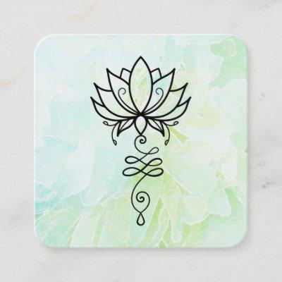 *~* Flower Sacred Geometry Nirvana Yoga Lotus    Square