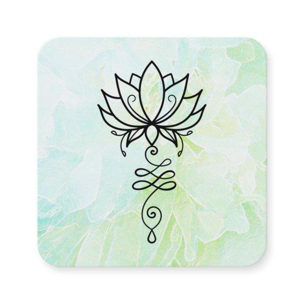 *~* Flower Sacred Geometry Nirvana Yoga Lotus    Square
