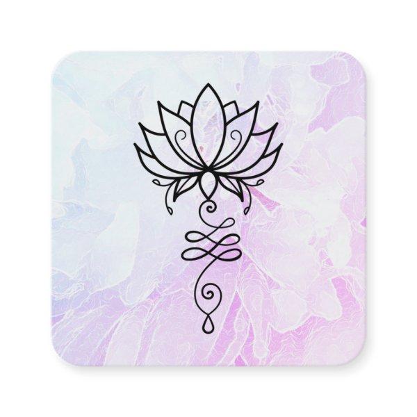 *~* Flower Sacred Geometry Nirvana Yoga Peony   Square