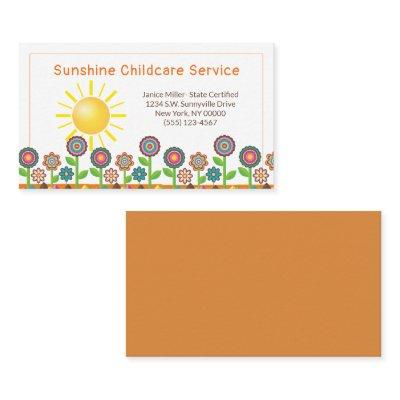Flowers and Sunshine Child Daycare Service
