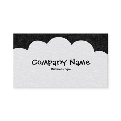 Fluffy Clouds - Black