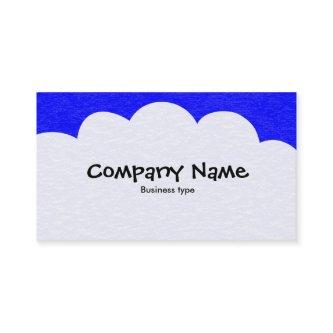 Fluffy Clouds - Blue