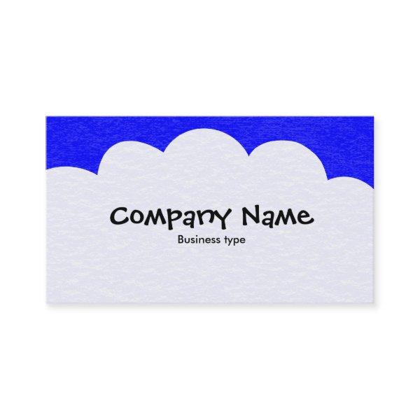 Fluffy Clouds - Blue