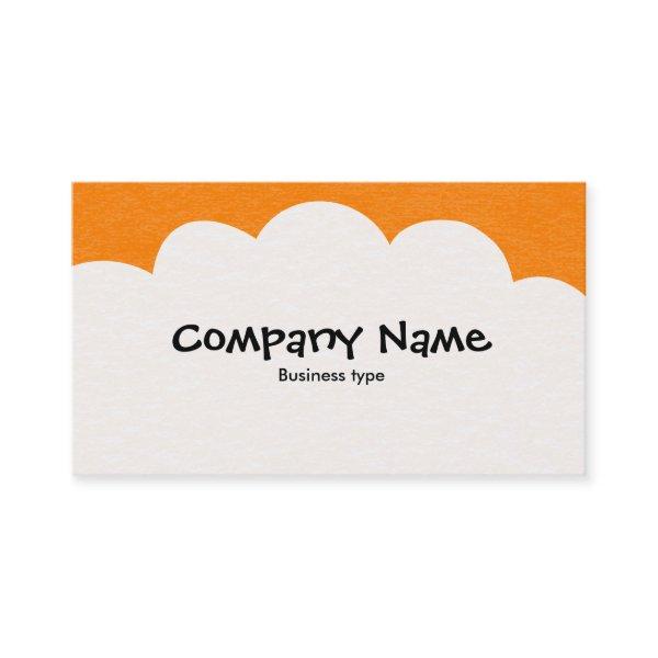 Fluffy Clouds - Orange
