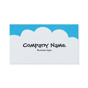 Fluffy Clouds - Sky Blue