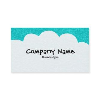 Fluffy Clouds - Turquoise