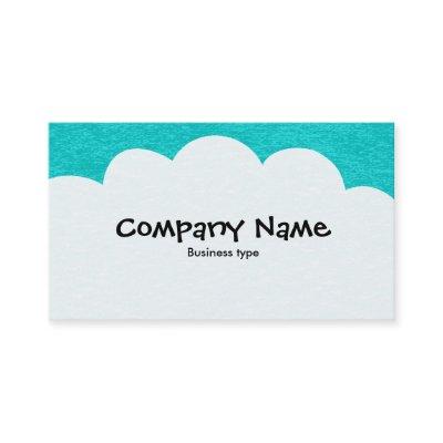 Fluffy Clouds - Turquoise