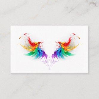 Fluffy Rainbow Wings