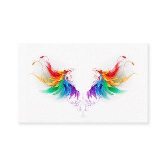 Fluffy Rainbow Wings