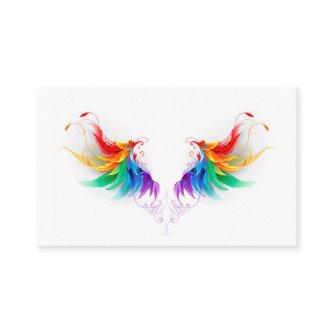 Fluffy Rainbow Wings