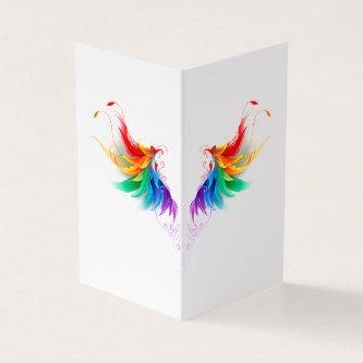 Fluffy Rainbow Wings