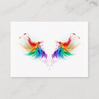 Fluffy Rainbow Wings