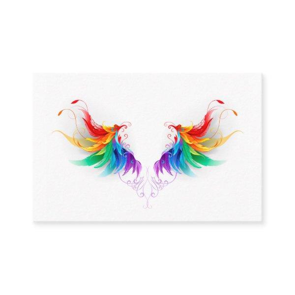 Fluffy Rainbow Wings