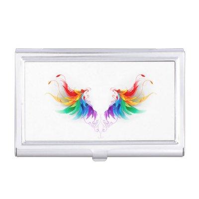 Fluffy Rainbow Wings  Case