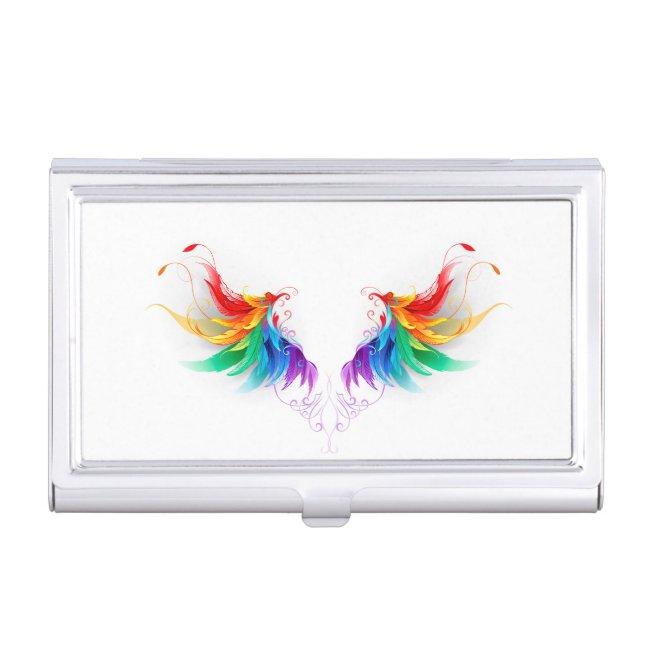 Fluffy Rainbow Wings  Case