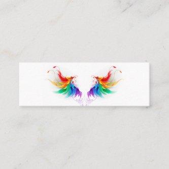 Fluffy Rainbow Wings Mini