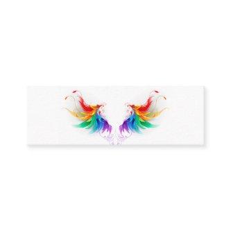 Fluffy Rainbow Wings Mini