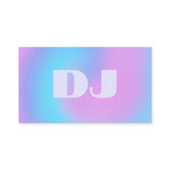 Fluid Art Pastel Lilac Light Blue Neon DJ