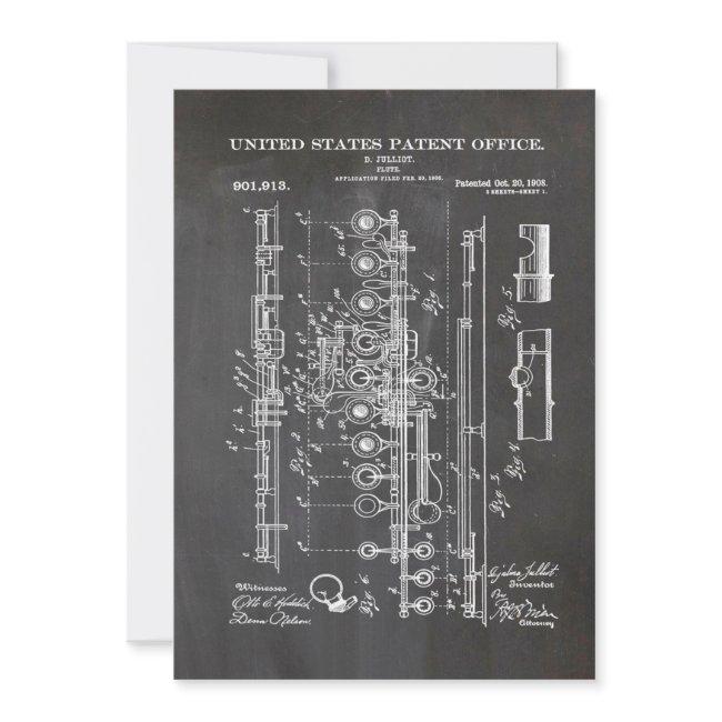 Flute Patent Holiday Card