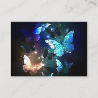 Fluttering Night Butterfly