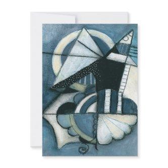 Flying Fish Greeting Card