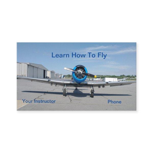 flying flight training school flight instruction