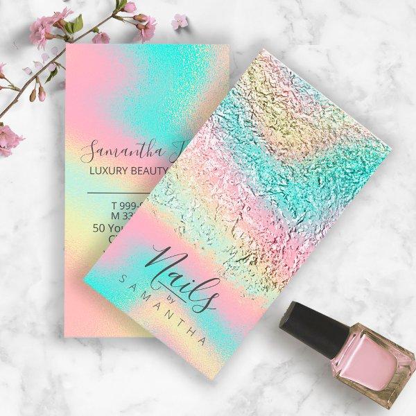 Foil Abstract Holographic Rainbow ID775
