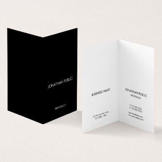Folded  Modern Elegant Simple Design