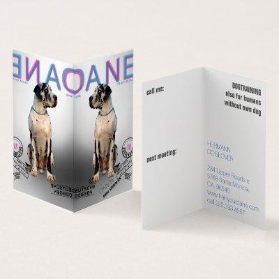 Folded Magazine Style Great Dane