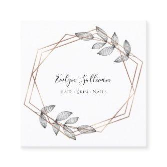 foliage geometric frame