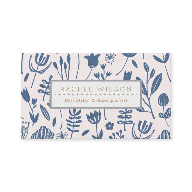 Folk Botanical Print