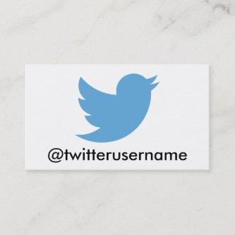 Follow Me On Twitter (Customizable Username)
