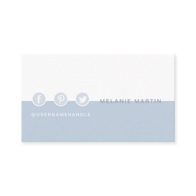 Follow Me Social Media Modern Trendy & Minimal