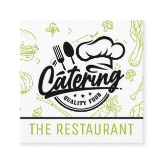 Food Pattern | Catering Logo Square