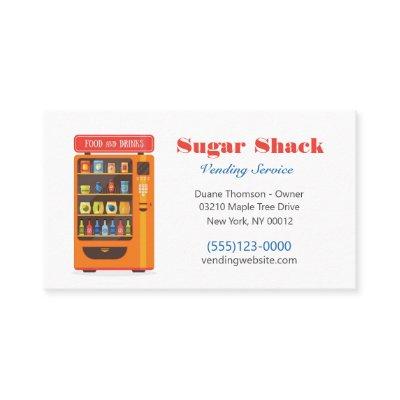 Food Snack Vendor Vending Machine Service