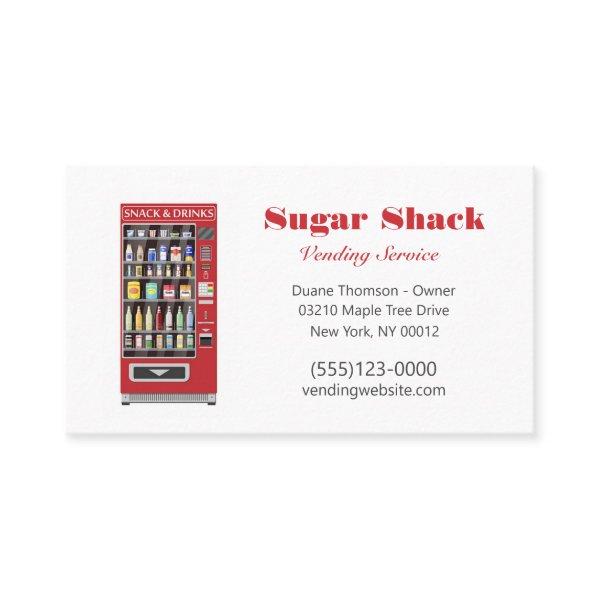 Food Snack Vendor Vending Machine Service