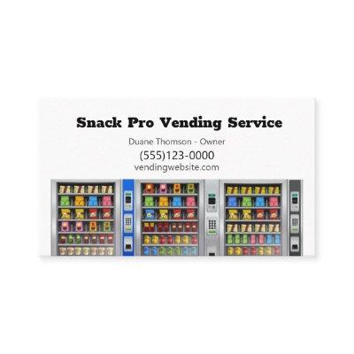 Food Snack Vendor Vending Machine Service