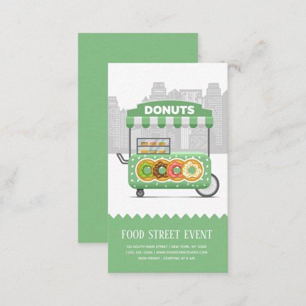 Food street donuts