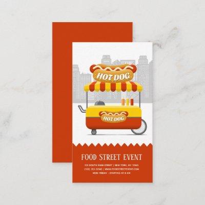 Food street hotdog