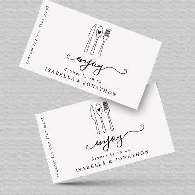 Food Ticket, Free Meal Voucher