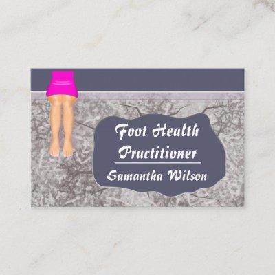 Foot Health Practitioner - Business-Card