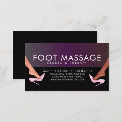 Foot Massage Therapist Heels of Feet