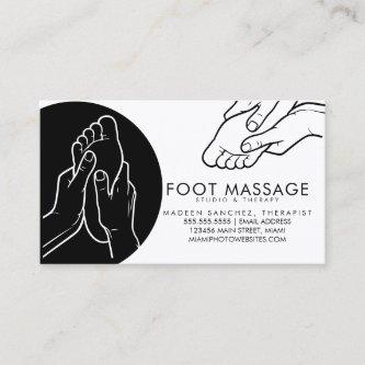 Foot Massage Therapist Soles Feet