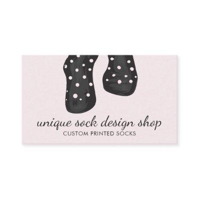 Footwear Girly Polka Dots Sock