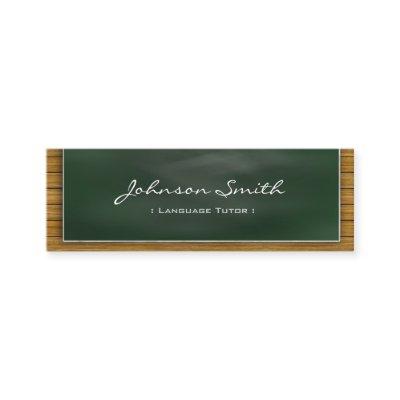 Foreign Language Tutor - Cool Blackboard Personal Mini